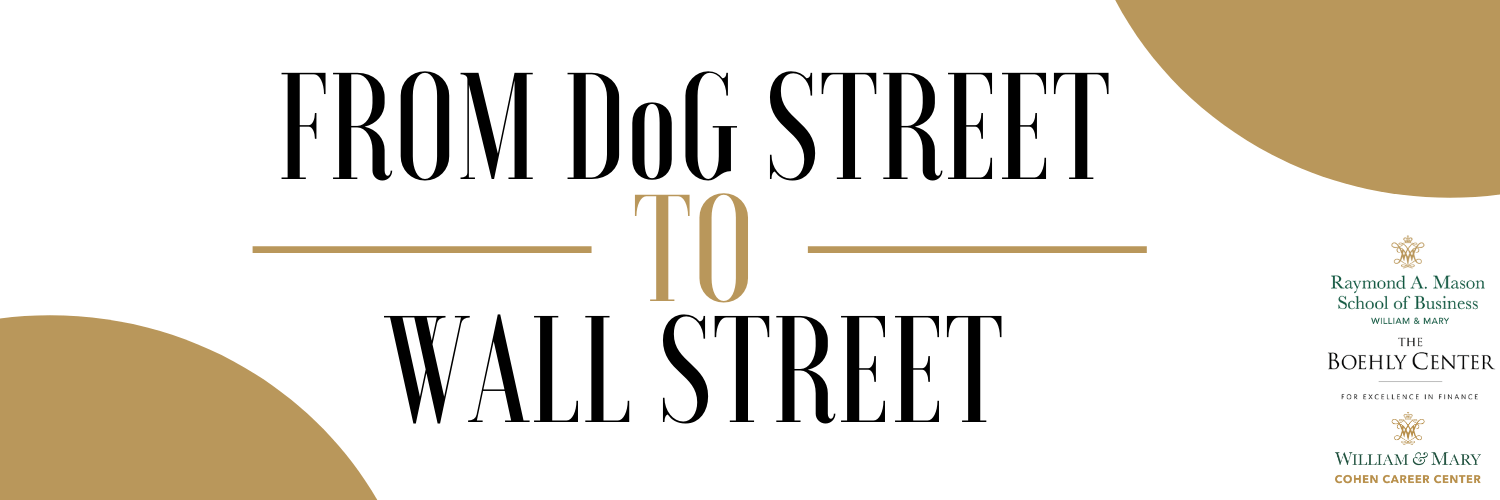 From DoG Street to Wall Street Banner